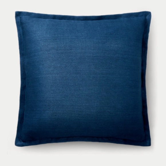 Lauren Ralph Lauren Gavin Blue Linen Euro Sham